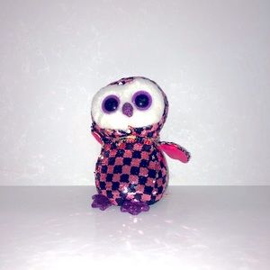 TY Flippables CHECKS the Owl